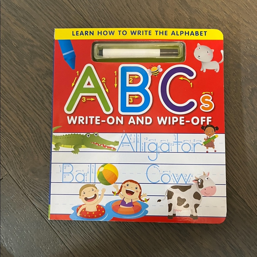 ABC educational wipe off book brand new